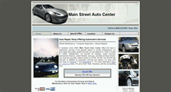 Desktop Screenshot of mainstreetautocenter.com